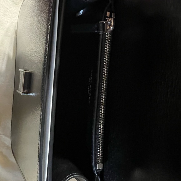 Tory Burch Eleanor distressed small convertible bag black NEW - Picture 12 of 12